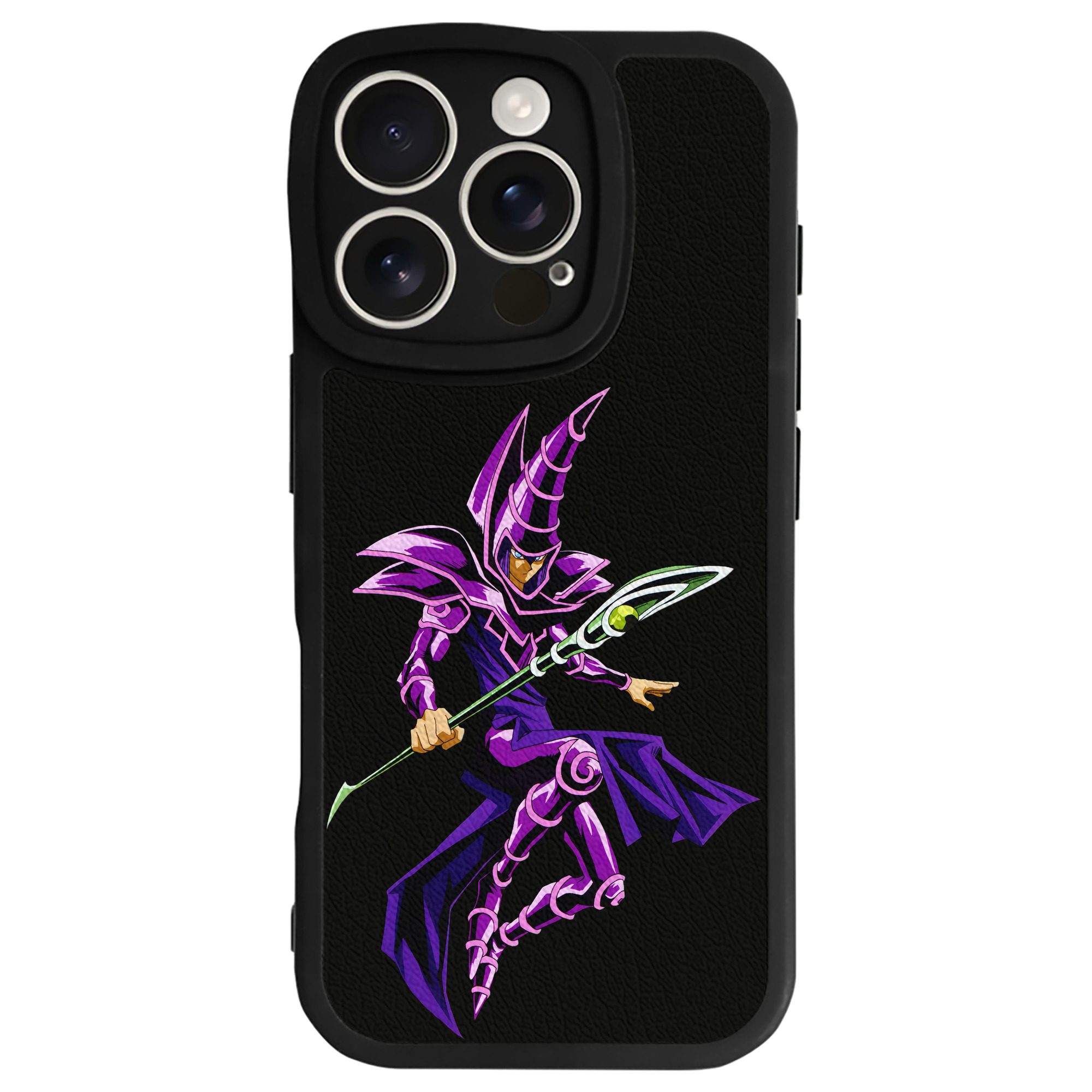 遊☆戯☆王 Yu-Gi-Oh! 【iPhone 16シリーズ対応】シリコンスマホケース（レザー調） 材質：シリコン